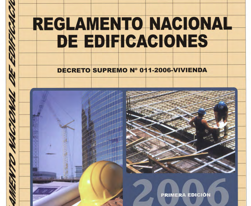 Reglamento nacional de edificaciones